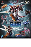 Flame Toys Power Rangers Go! Kari Kuri Dino Megazord Reissue